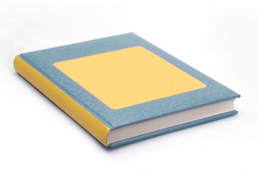 The book on white background