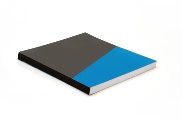 The book on white background