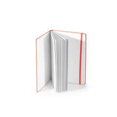 The book on white background
