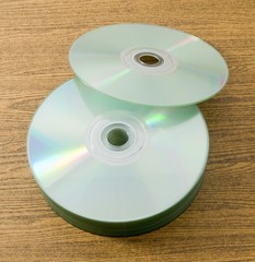 Blank CD or DVD in Storage Box