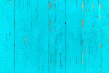 Fototapeta na wymiar Blue wooden texture, board vertically