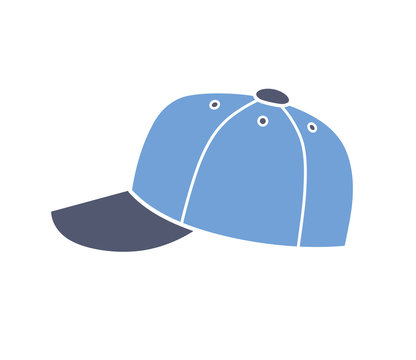 Baseball cap vector icon.