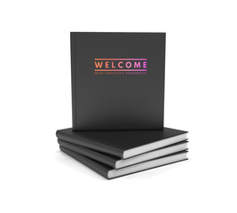 New Employee Handbook (HR handbook). 3D illustration