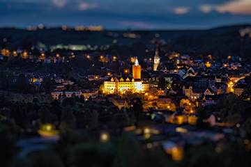 Zschopau mit Schloss Wildeck 1