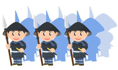 足軽隊　戦国時代