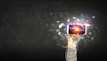 Presenting new device