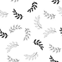 Leaf seamless pattern 2