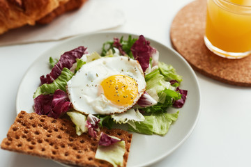 Example of healthy brunch or breakfast