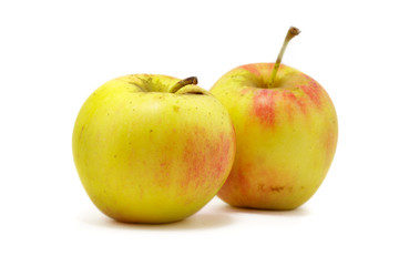 apple on white background