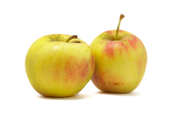 apple on white background