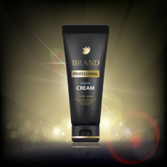 Mock up container for cosmetics.