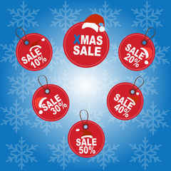 Price Tags Design Set. Boxing Day and christmas sale Price Tags Design. vector illustrator