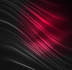 Glowing futuristic lines