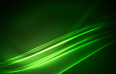 Vector polar lights concept background