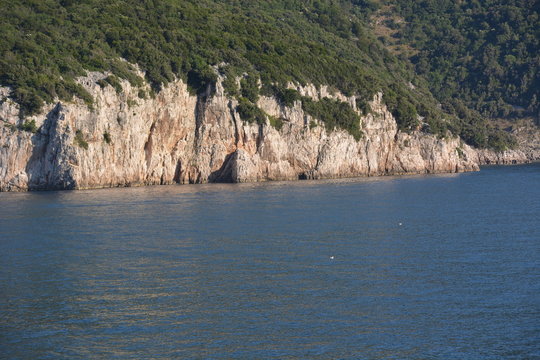 Beautiful ocean near Brestova