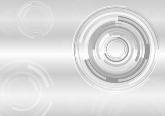 Abstract gray background with technology communication concept