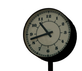 Clock isolated