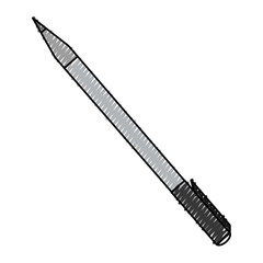 Office pen ballpoint icon vector illustration graphic design