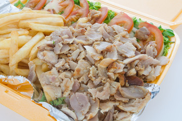 assiette kebab