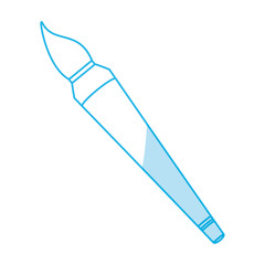 Paint brush isolated icon vector illustration graphic design