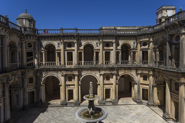 Naklejka premium Convent of christ, Tomar, Portugal