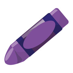 Cute crayon cartoon icon vector illustration graphic design