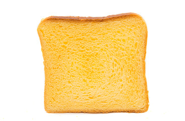 Sandwich bread slide isolated