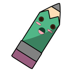 Wooden pencil utensil icon vector illustration graphic design icon vector illustration graphic design