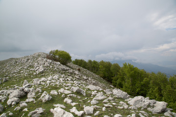 Panorama sulla Nevara, Parco Nazionale del Cilento e Vallo di Diano, primavera 
