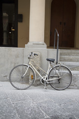 Old Bike in Street, Bologna