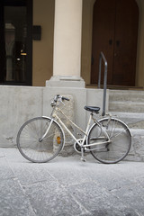 Old Bike in Street, Bologna