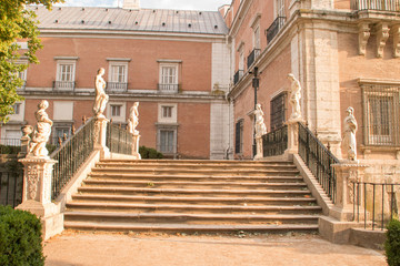 Fototapeta na wymiar Jardín del Parterre, Palacio Real, Aranjuez, Madrid, España