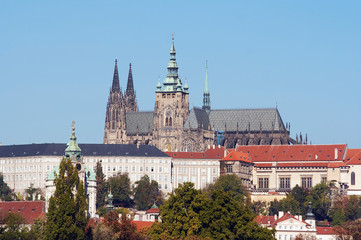Prague castle and cathedral