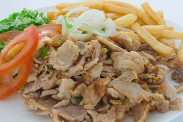 assiette kebab