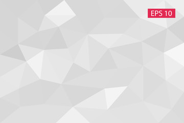 Fototapeta premium Abstract background, vector from polygons, triangle geometric background, vector illustration, light vector pattern, triangular template, geometric sample