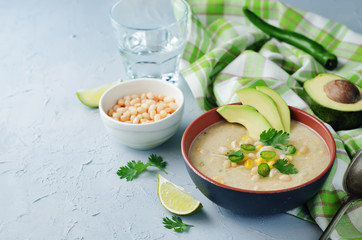 White bean chicken chili