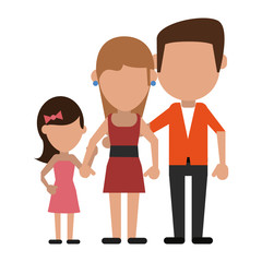 Obraz na płótnie Canvas avatars of family members icon image