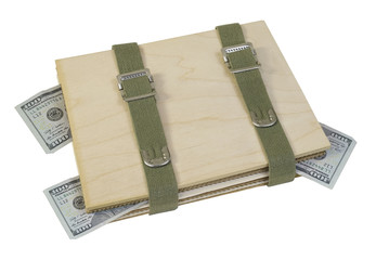 Flower Press with Money
