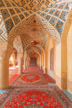 Pink Mosque or Nasir al-Mulk (al -Molk) Mosque, or Masjed-e Naseer ol Molk, or Pink Mosque is traditional mosque in Shiraz.