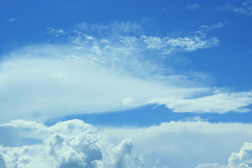 sky with clouds background