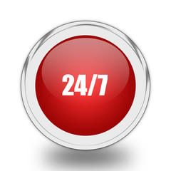24/7 icon.