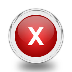 Obraz premium Cancel icon.