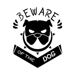 danger dog message