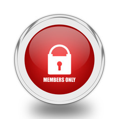 Members only icon.