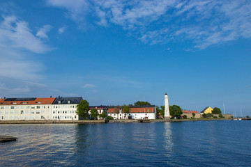 lighthouse in Karlskrona, Sweden