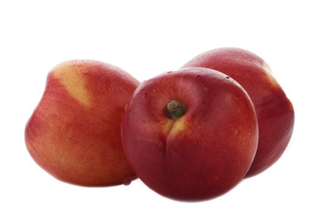 Nectarines isolated