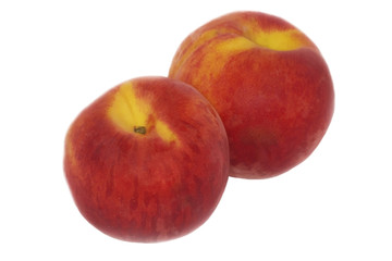 Nectarines isolated