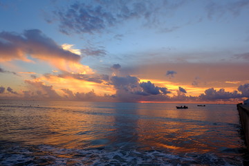 amanecer pescadores