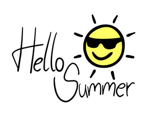 hello summer message
