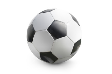 Fototapeta premium Soccer ball isolated in white background
